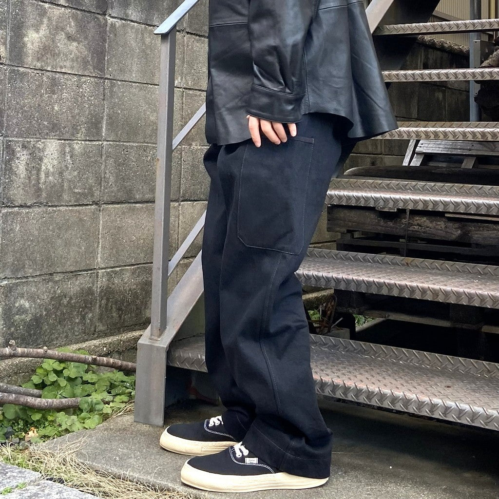 KIEFER / Canvas Low-Top Sneakers #BLACK [S16FW702]