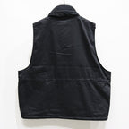 SOLOTEX PIGMENT DYE FEATURE VEST #Black [FPU10251U0001]