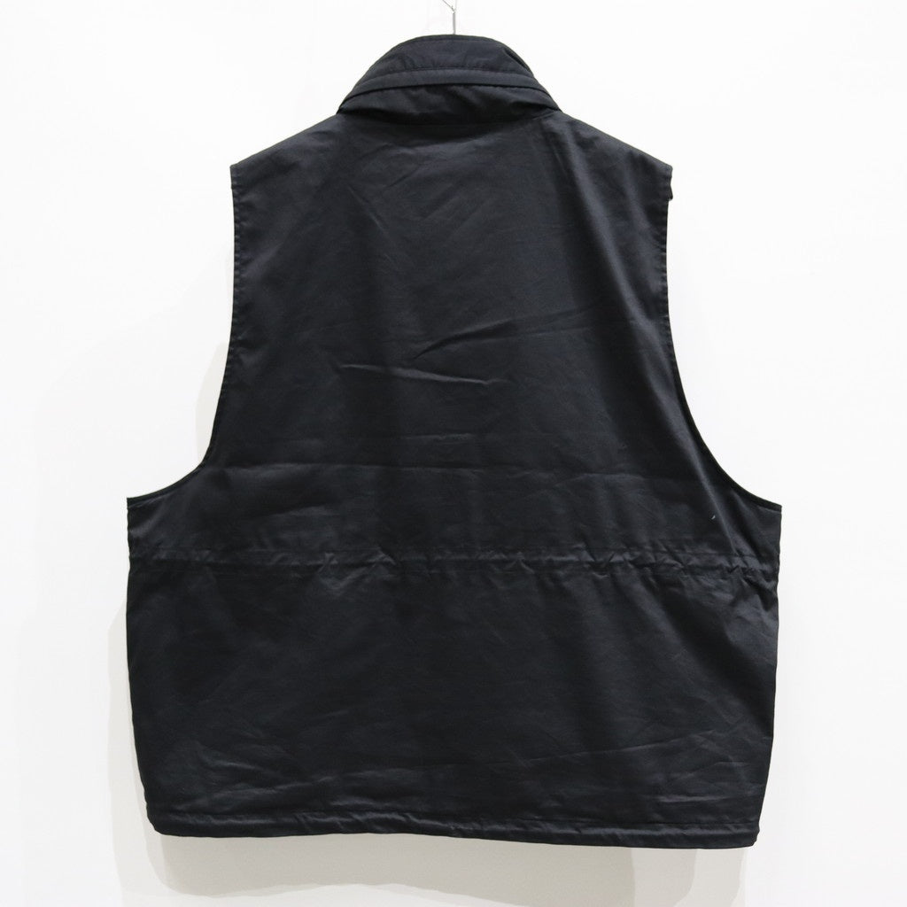 SOLOTEX PIGMENT DYE FEATURE VEST #Black [FPU10251U0001]