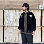 REVERSIBLE 「SKAJAN」 DOWN JACKET #BK×BK [TAION-JK04JS]