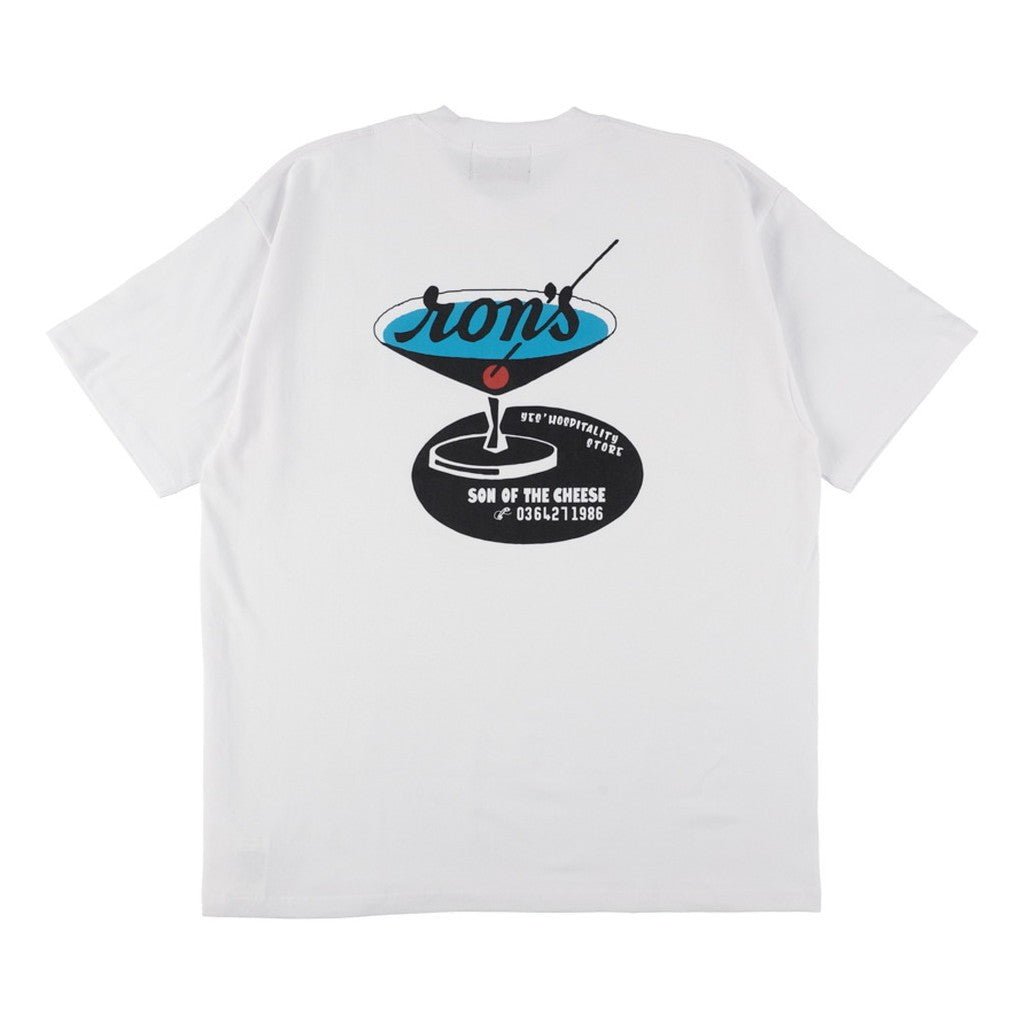 雞尾酒 T 卹 #白色 [SC2410-TS04]
