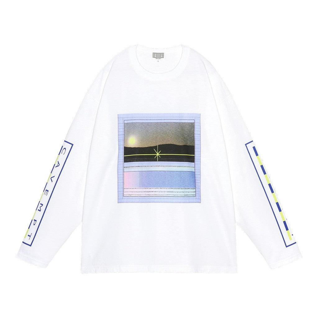 SKY 360 LONG SLEEVE T #WHITE [CES28LT01]