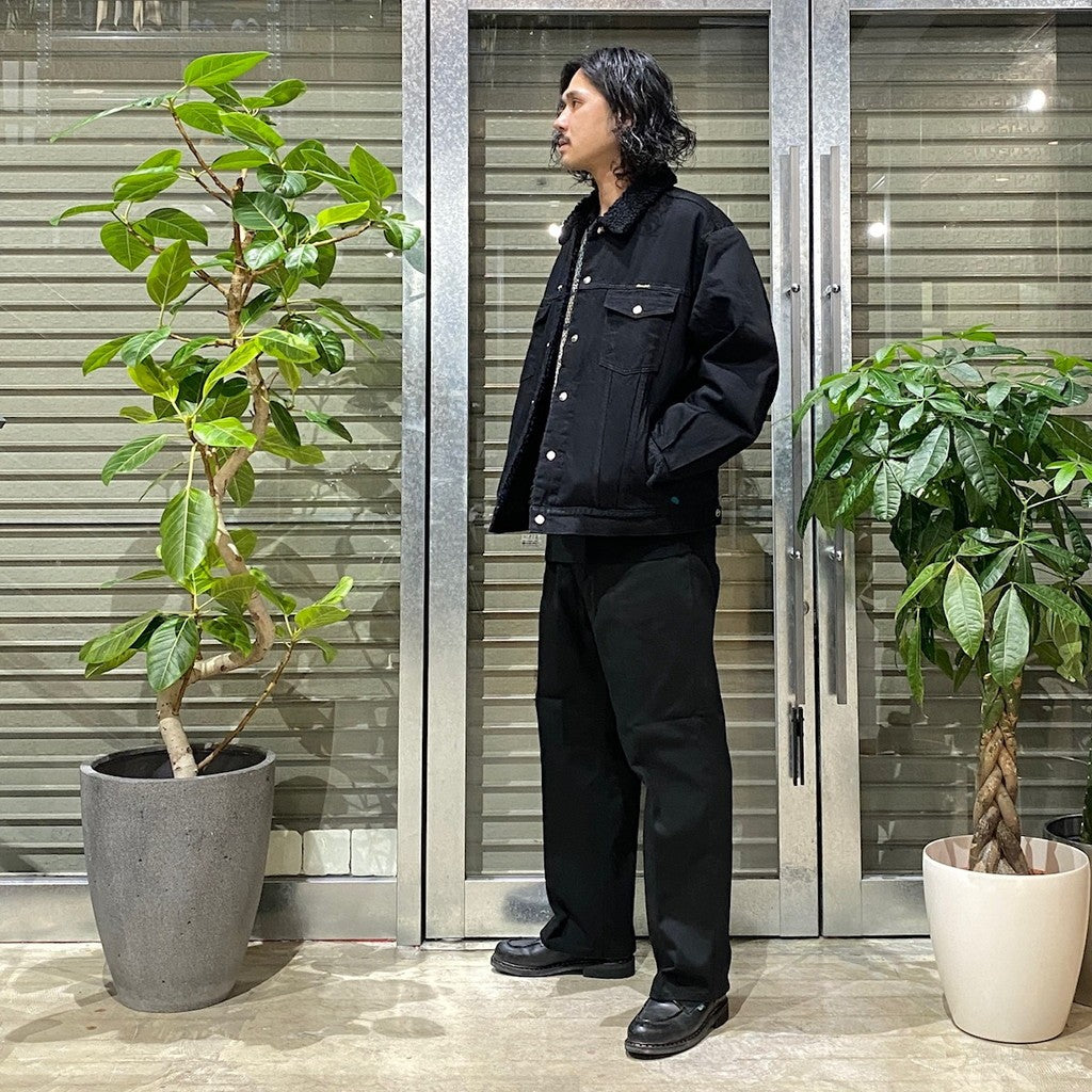 Wrangler | TRUCKER JACKET (TYPE-1) #BLACK [24FW-WMO-WG01]
