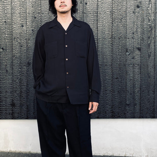 50'S SHIRT L/S ( TYPE-1 ) #CHARCOAL [26FW-WMS-OC03]