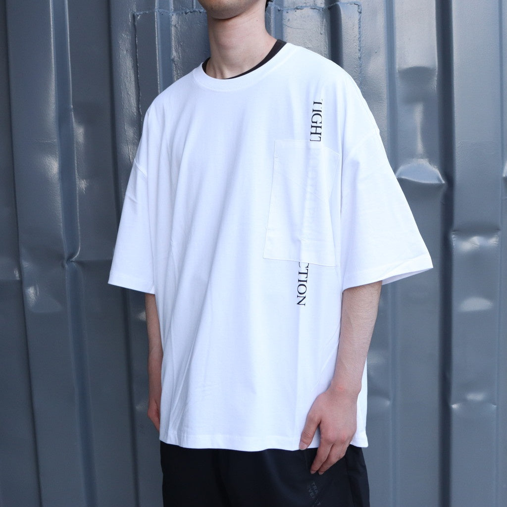 STRAIGHT UP S/S T-SHIRT - Quick Drying - #White [SU25-T05]