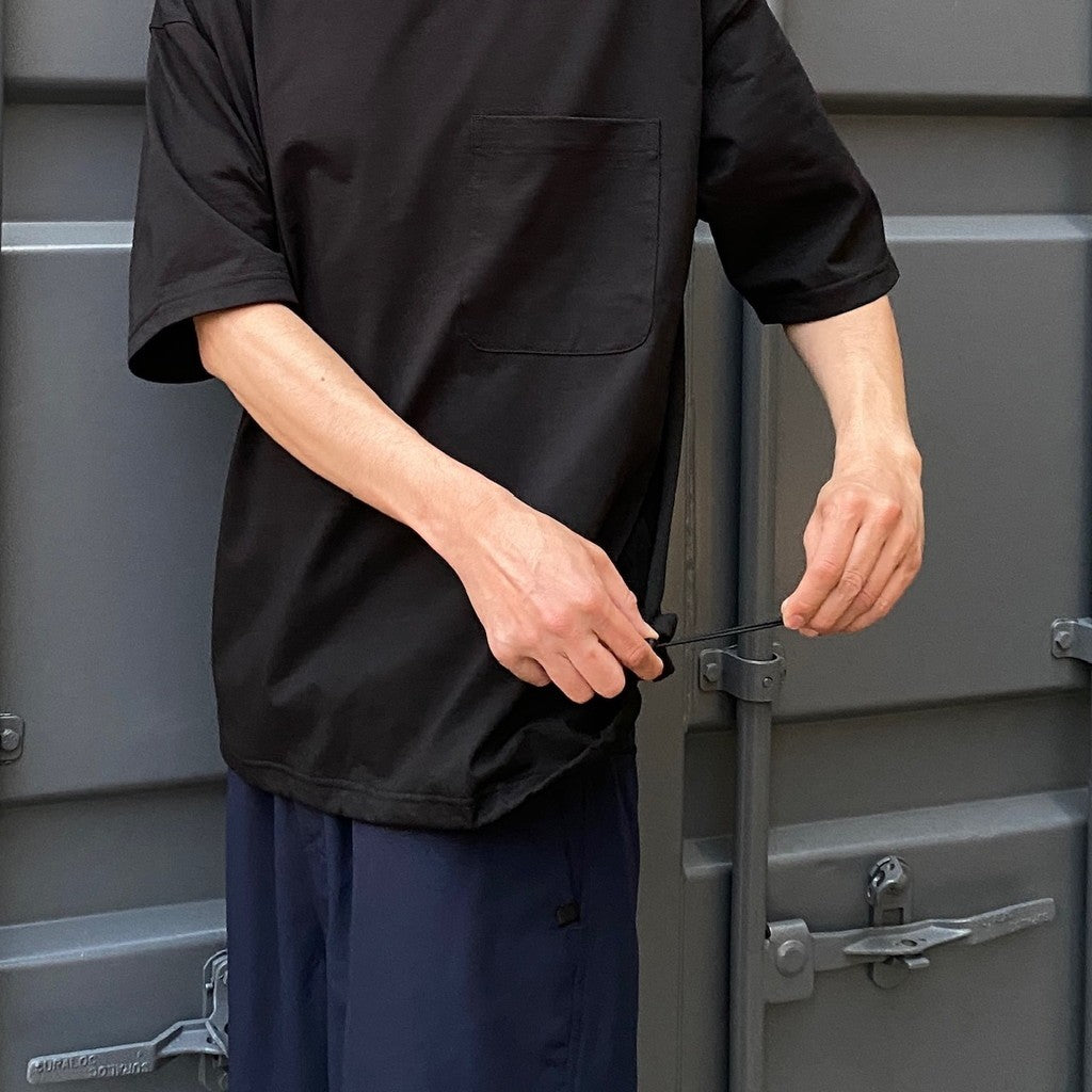 TECH TEE POCKET CREW #BLACK [BE-32024]