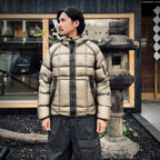D.D. SHELL HOODED DOWN JACKET #356 FALLEN ROCK [21CMOW702A -26FWM]