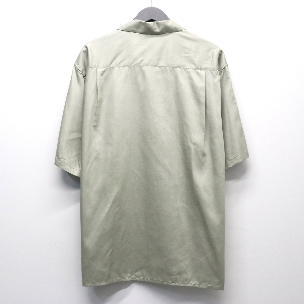 OPEN COLLAR SHIRT S/S ( TYPE-2 ) #GRAY [26SS-WMS-OC19]