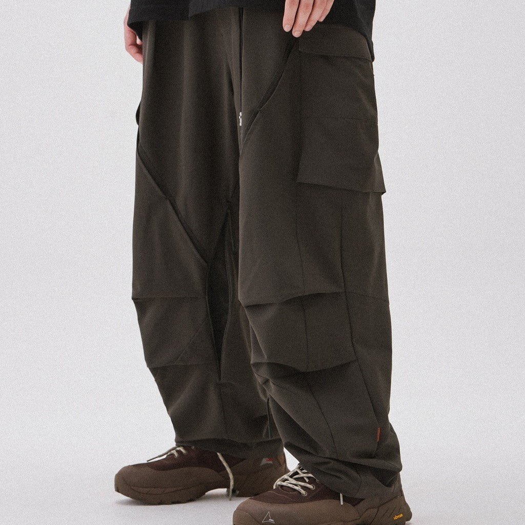 P-7S 「防風剪」實用錐形褲 #D-GRAY [GOOPI-24SS-JUN-01]