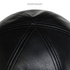EX-9 GOOPiMADE Faux-Leather Cap #Black [GOOPI-26SS-JUL-04]