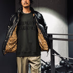 LEATHER DOWN JACKET -B- -TYPE 2- #BLACK [23FW-WMO-OD03]