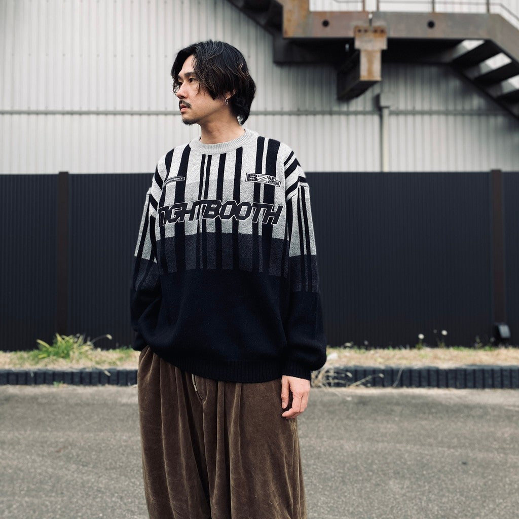 紅桜 | JQ KNIT SWEATER #Black [20TH-KN01 / FW25-RC06