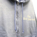 THE DITC JOURNAL ZIP HOODIE AGED #EGGPLANT [BW261-DJZH]