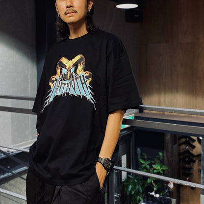 HORN T-SHIRT #Black [SU24-T09]