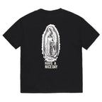 WASHED HEAVY WEIGHT CREW NECK T-SHIRT ( TYPE-1 ) #BLACK/WHITE [26FWE-WMT-WT01]
