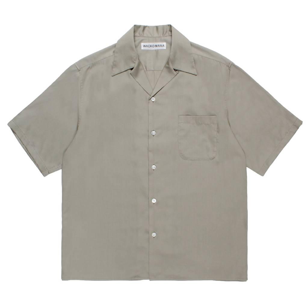 OPEN COLLAR SHIRT S/S ( TYPE-2 ) #GRAY [26SS-WMS-OC19]