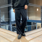 TECH EASY TROUSERS TWILL #BLACK [BP-33024W]