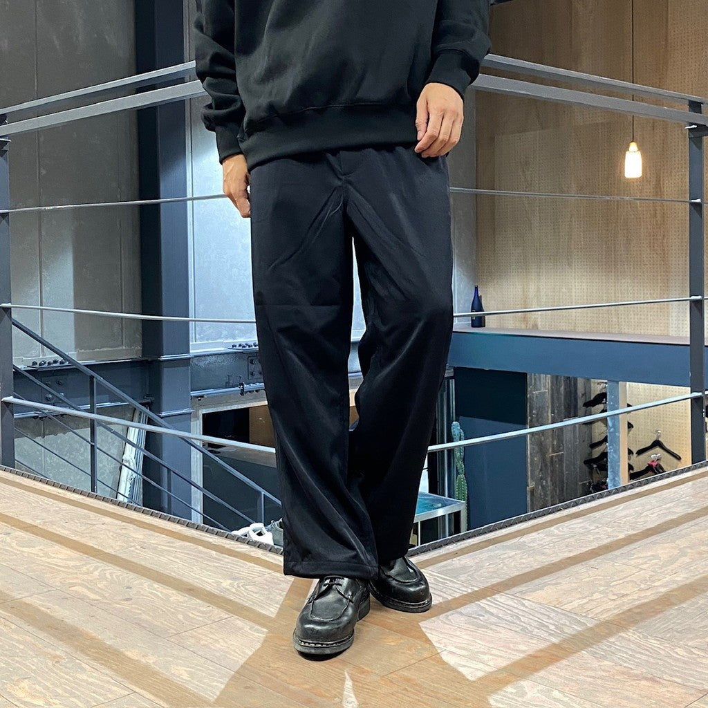 TECH EASY TROUSERS TWILL #BLACK [BP-33024W]