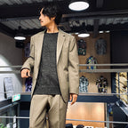 CLASSIC CREW NECK SWEATER -TYPE 1- #CHARCOAL [23FW-WMK-KN01]