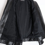 LEATHER JACKET #BLACK [25SS-WMO-BL01]
