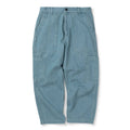 WASHED DENIM 6 POCKET WORK PANTS #GREEN [SC2420-PN06]