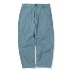 水洗牛仔六口袋工裝褲 #綠色 [SC2420-PN06]