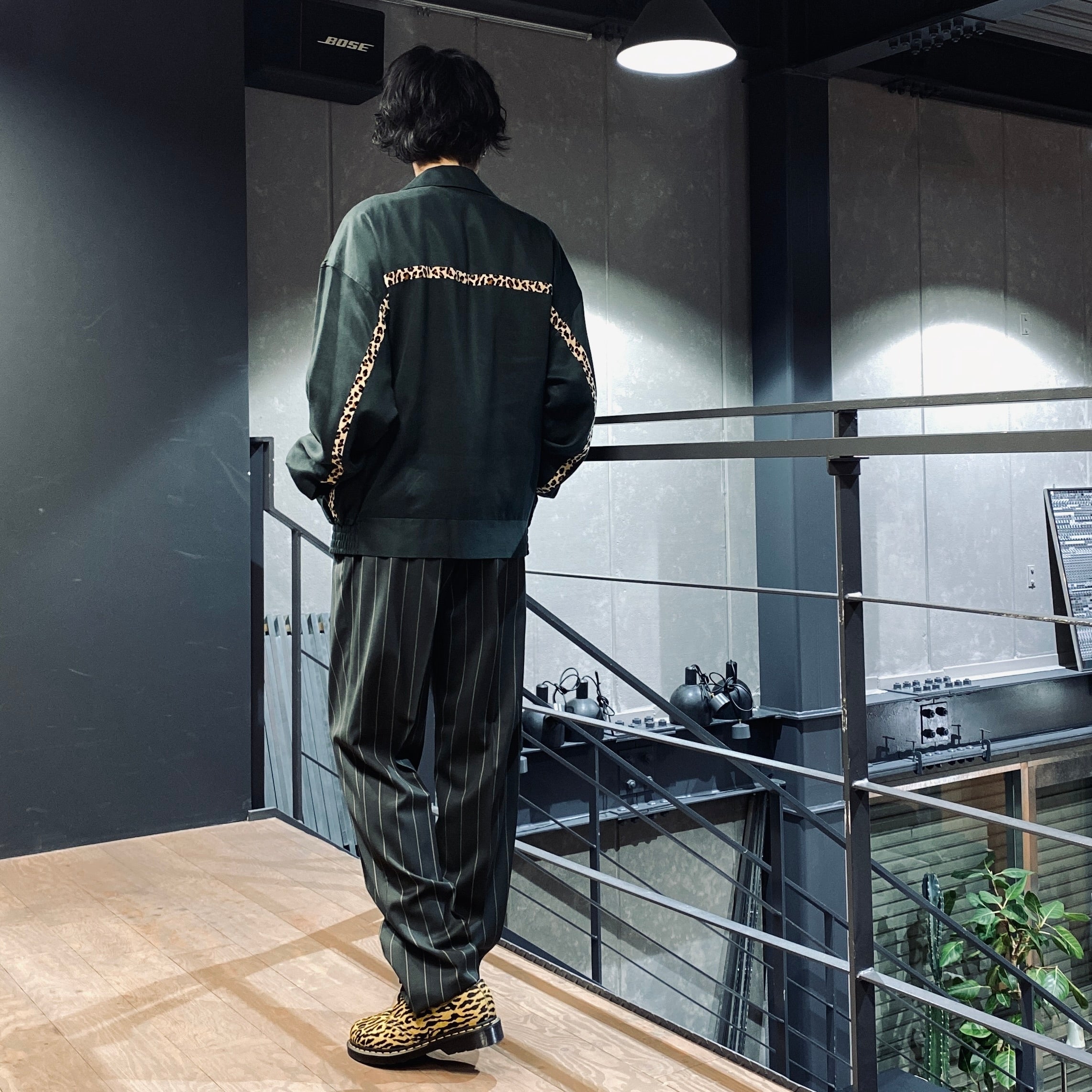 PLEATED TROUSERS -TYPE 2- #D-KHAKI [23FW-WMP-TR26]_WACKO MARIA