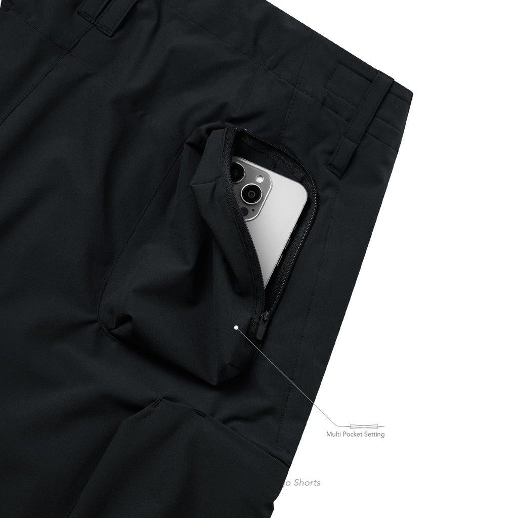 「P-M2」概念實用工裝短褲 #SHADOW [GOOPI-25SS-APR-03]