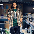 FUR LEOPARD TRACK JACKET #BEIGE [23FW-WMO-TJ04]