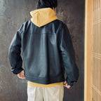 MIDDLE WEIGHT PULLOVER HOODED SWEAT SHIRT #YELLOW [26SS-WMC-SS07]