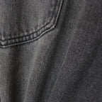 DENIM BAGGIE PANTS #BLACK [25AW-FS-22 / FS1795]