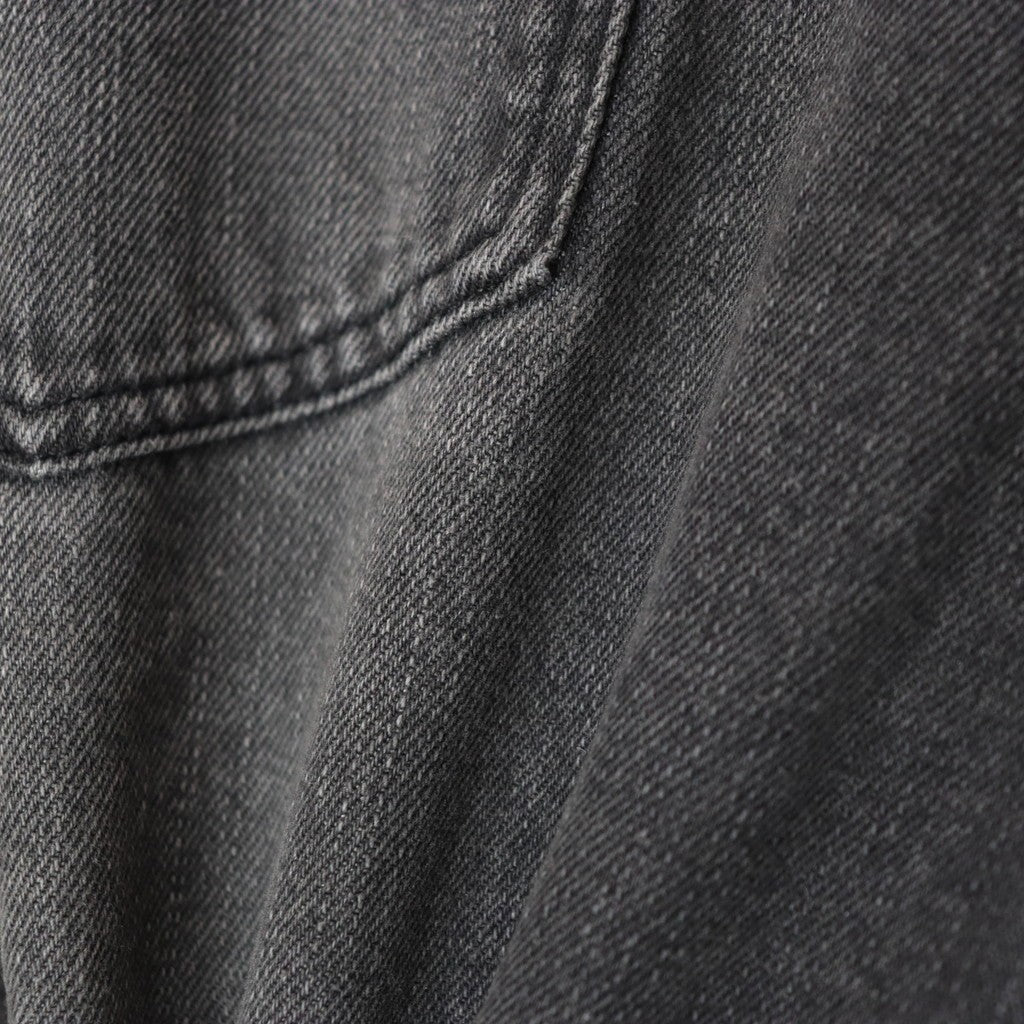 DENIM BAGGIE PANTS #BLACK [25AW-FS-22 / FS1795]