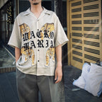 HAWAIIAN SHIRT S/S ( TYPE-7 ) #BEIGE [25SS-WMS-HI07]