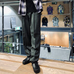 DOUBLE PLEATED TROUSERS #D-KHAKI [23FW-WMP-TR27]