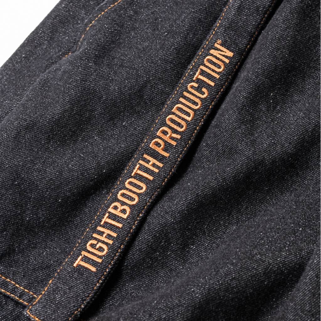 DENIM BALLOON PANTS #Black [SS26-B05]