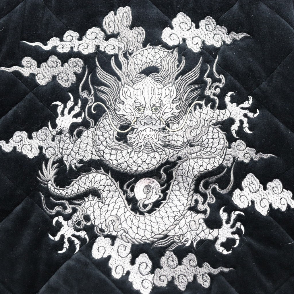 DELUXE | VELOUR SOUVENIR JKT #Black [20TH-JK03]