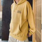 MIDDLE WEIGHT PULLOVER HOODED SWEAT SHIRT #YELLOW [26SS-WMC-SS07]