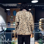 LEOPARD MOHAIR CARDIGAN -TYPE 1- #WHITE [23FW-WMK-KN13]