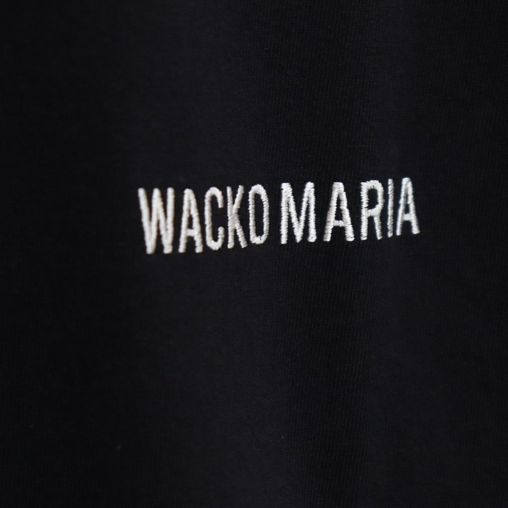 水洗重磅圓領長袖T卹 #黑色 [25FWE-WMT-LT01]