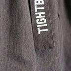 HERRINGBONE BALLOON PANTS #Charcoal [SS25-B06]