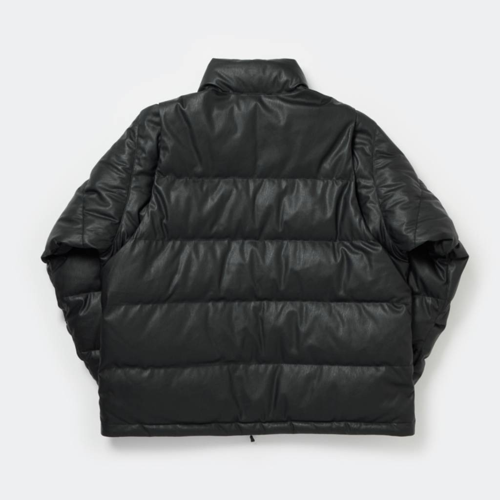 TECH 2WAY SYNTHETIC SKIN DOWN JACKET #BLACK [BW-41025W