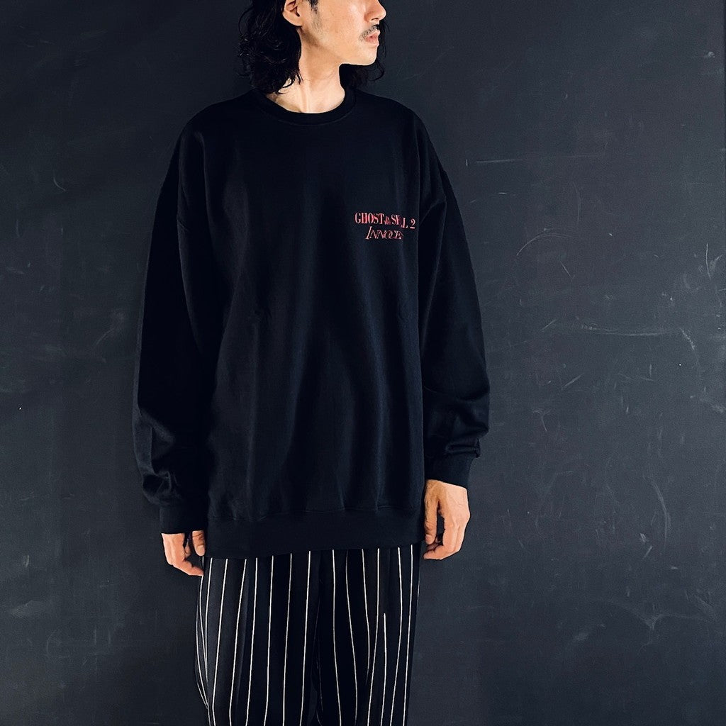 攻殼機動隊2：無罪 | 攻殼機動隊 | 圓領衛衣 - 款式3 - #黑色 [INNOCENCE-WM-SS03]