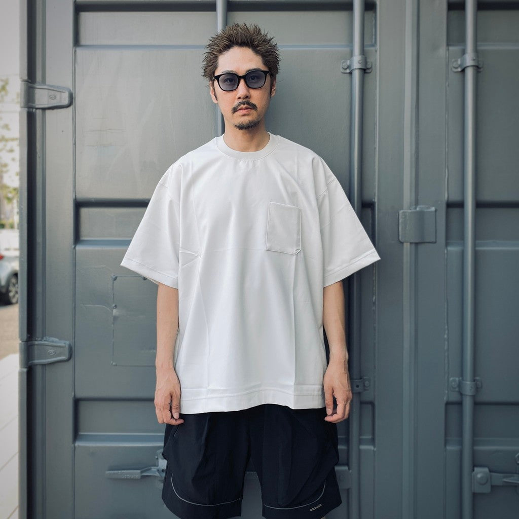 "WR-03T" 全新科技口袋T卹（科技布料）#ASH [GOOPI-25SS-MAY-01]