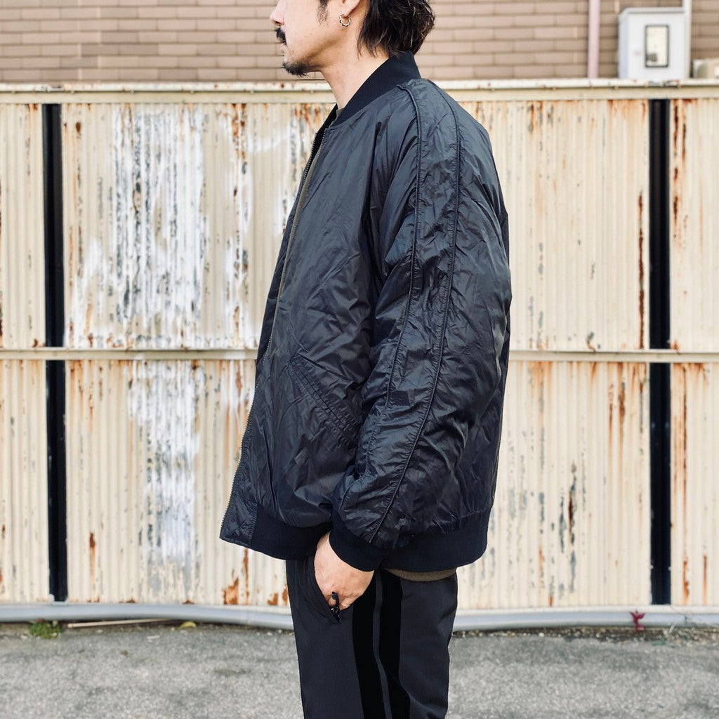 REVERSIBLE 「SKAJAN」 DOWN JACKET #BK×BK [TAION-JK04JS-N1]