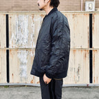 REVERSIBLE 「SKAJAN」 DOWN JACKET #BK×BK [TAION-JK04JS-N1]