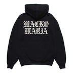 HEAVY WEIGHT FULL ZIP HOODED SWEAT SHIRT ( TYPE-2 ) #BLACK [25FW-WMC-SS02]