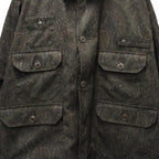 TECH FLYING SHIRT CORDUROY PAISLEY #D.BROWN [BE-88026W]