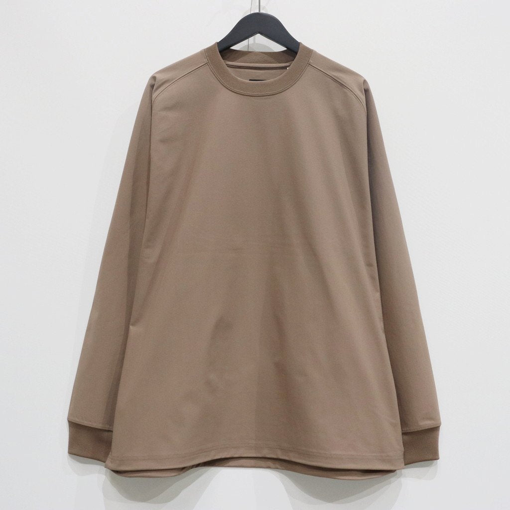 TECH LIGHTWEIGHT L/S TEE #BEIGE [BE-30025]