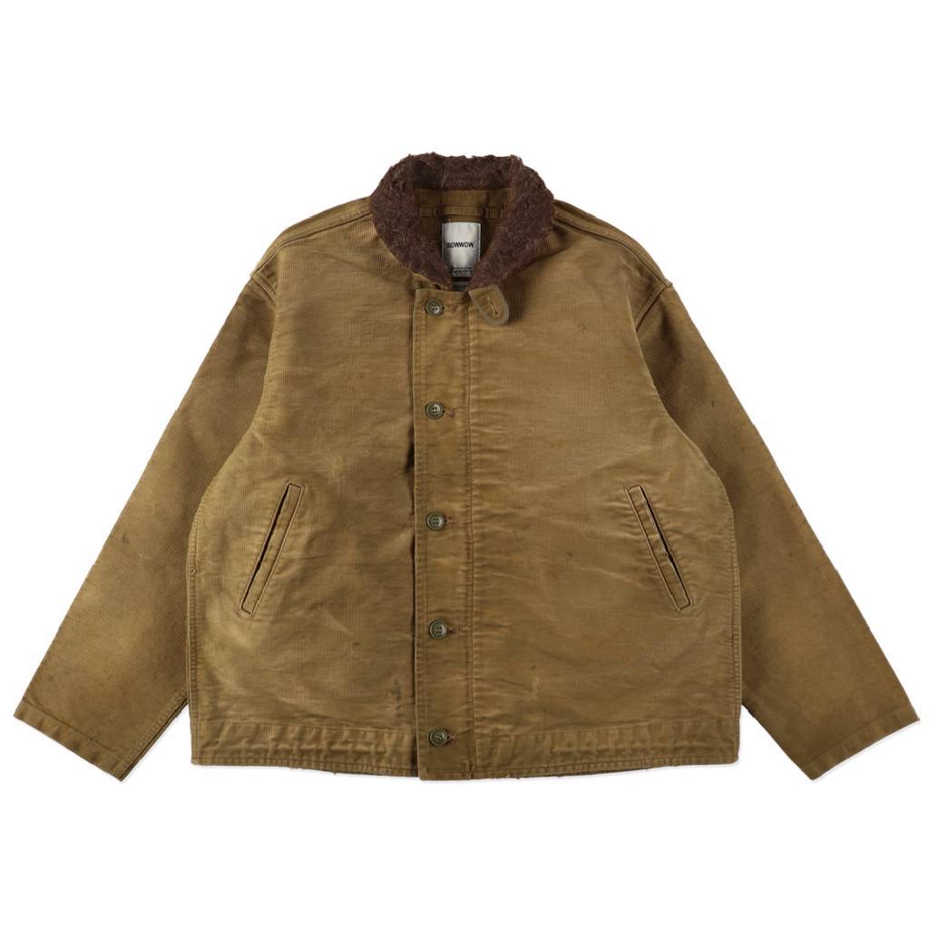 WIDE WALE N-1 DECK JACKET #KHAKI [BWU-WN1DJ]