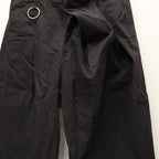 Wrapped Work Short(AGED TWILL) #BLACK [M-P3-DW3]